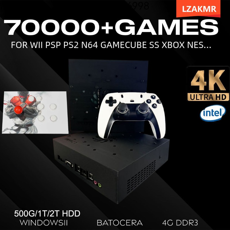 Retro Gaming On Windows - Retro Gaming Console 70000+ Games 2TB