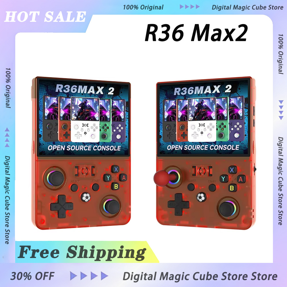 Retro Gaming Style - R36 Max2 Linux System Handheld Game