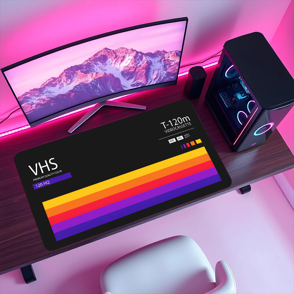 Retro Gaming Keyboard And Mouse - fashion Retro VHS Style art Mouse