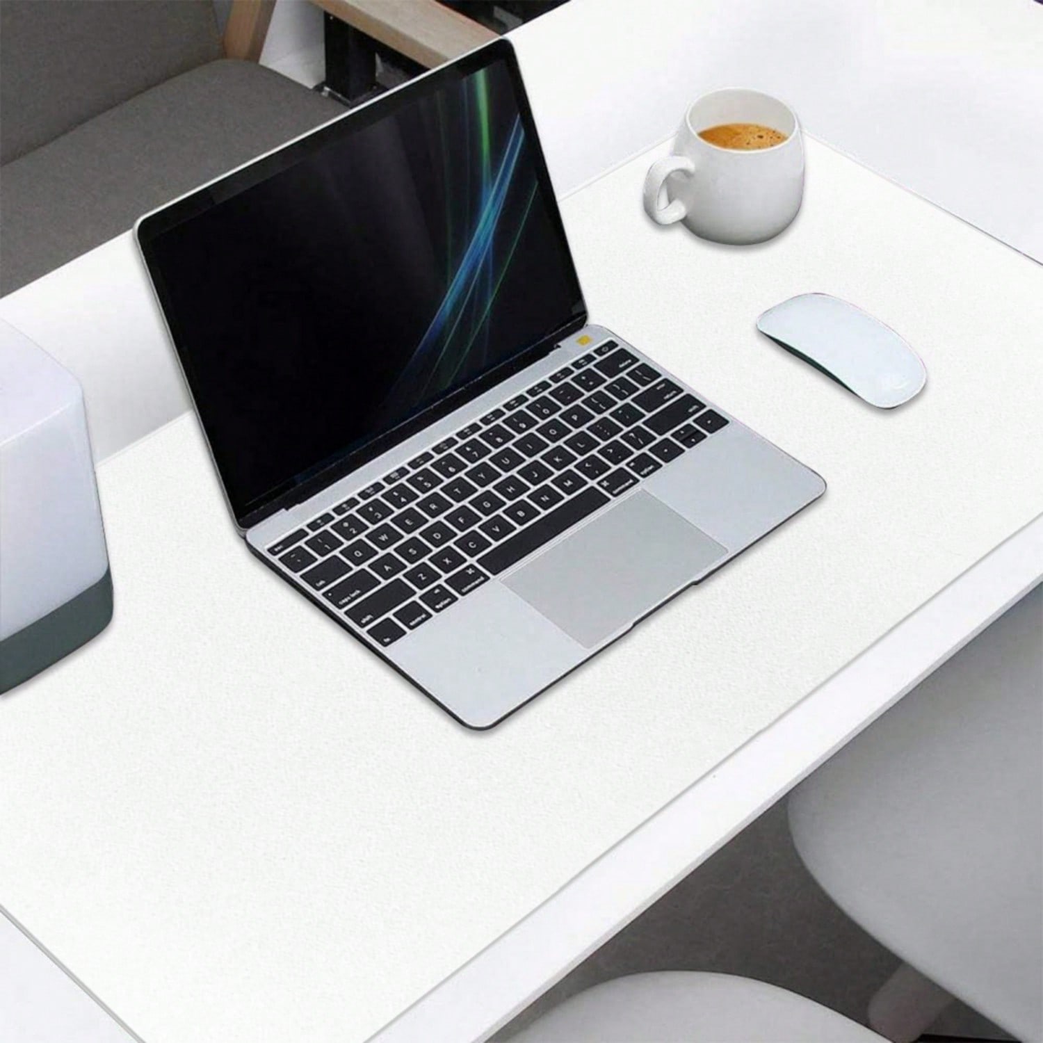 Elegant Floral Blue And Beige  - Retro Gaming Keyboard And Mouse 评论和价格