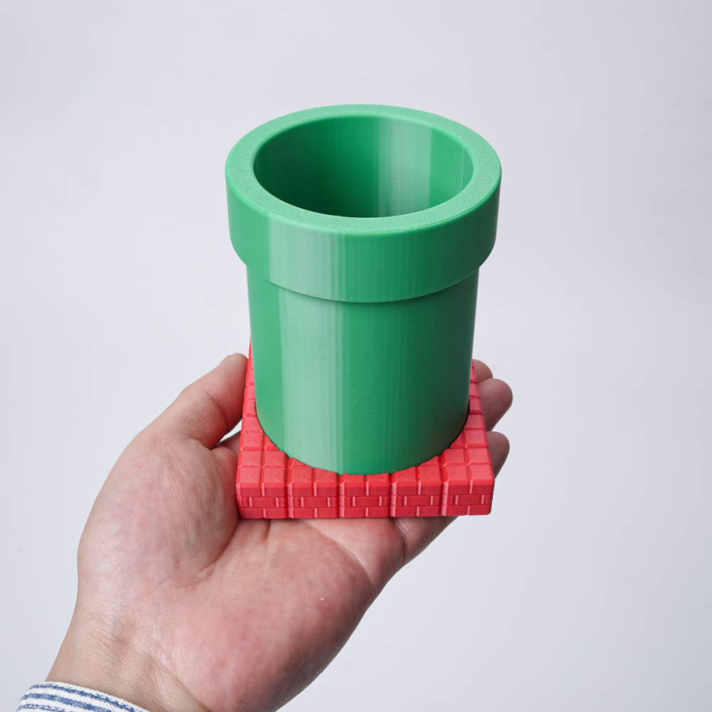 1 Creative Pen Holder Green Pi - Retro Gaming Style 评论和价格