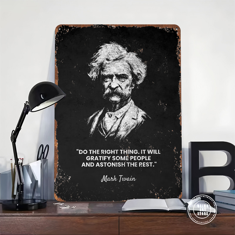Mark Twain Do Right Thing Quot - Retro Gaming Quotes 评论和价格