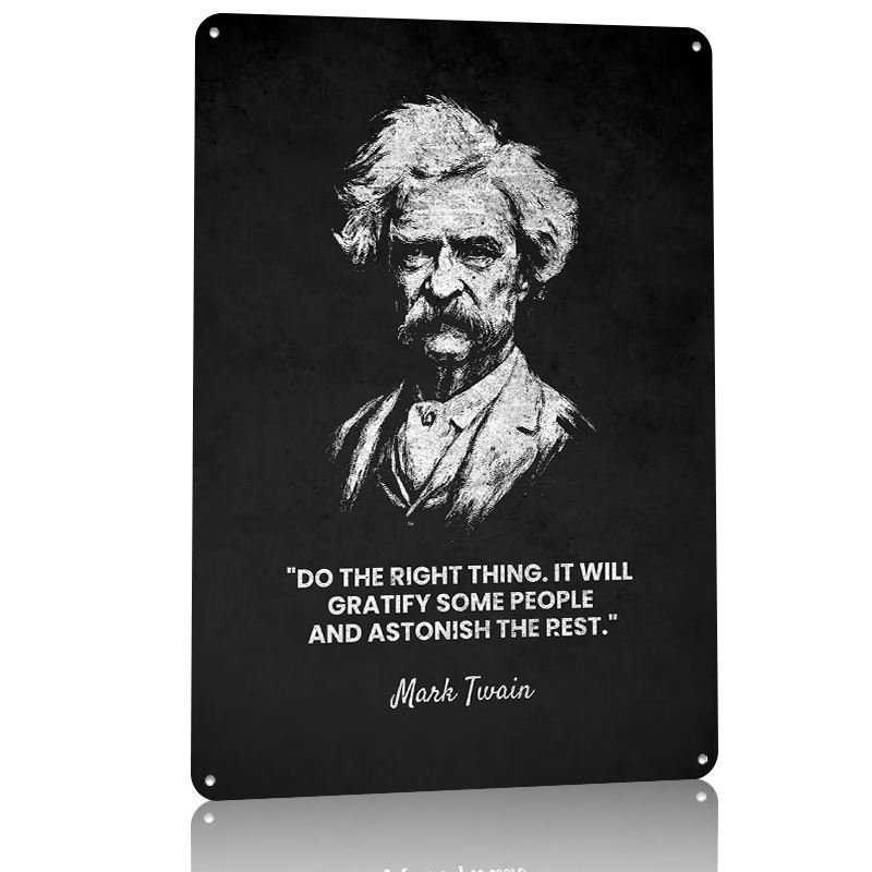 Mark Twain Do Right Thing Quot - Retro Gaming Quotes 评论和价格