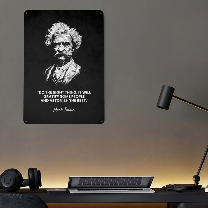 Mark Twain Do Right Thing Quot - Retro Gaming Quotes 评论和价格
