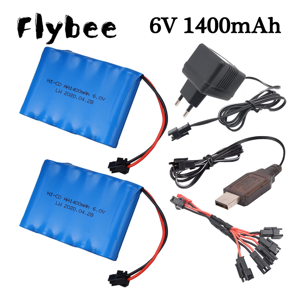 6v 1400mAh NiCD Battery For Rc - Rechargeable Battery Aa 评论和价格