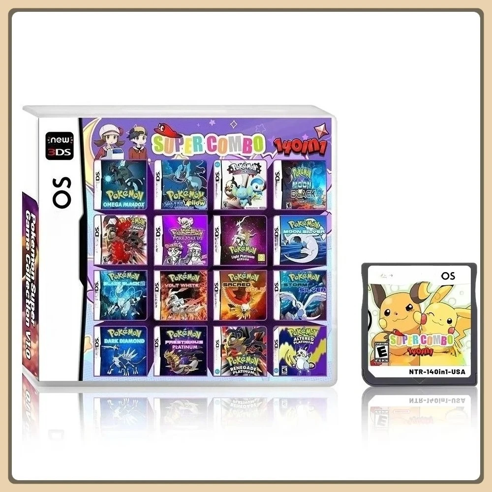 NDS Video Game Cartridge Pokém - Retro Gaming Video 评论和价格