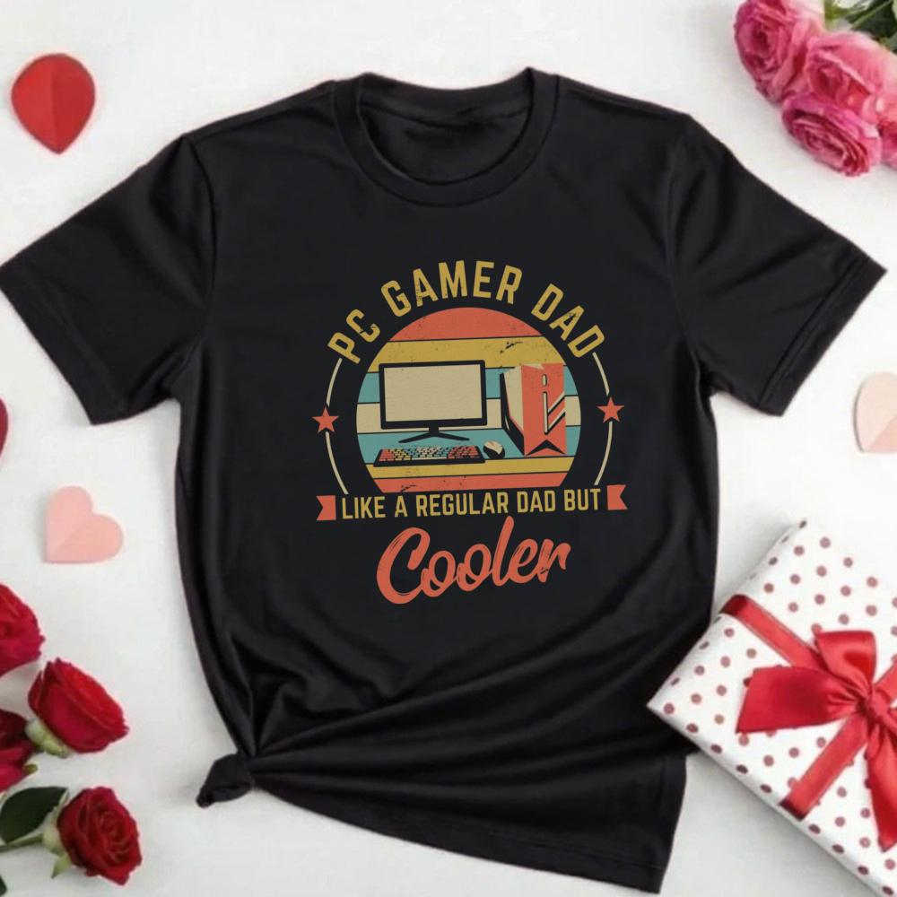 PC GAMER DAD LIKE A REGULAR DA - Retro Gaming Gifts For Men 评论和价格