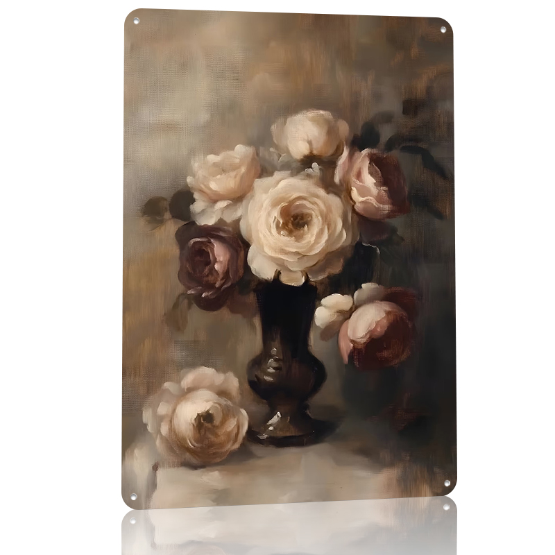 Still Life Roses in a Vase Met - Retro Gaming Life 评论和价格