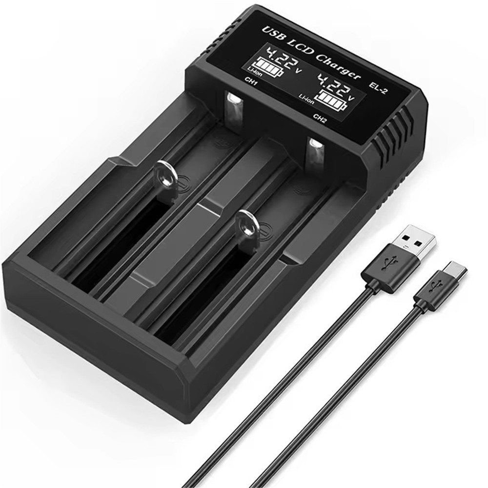 USB LCD Battery Smart Charger  - Rechargeable Battery Aa 评论和价格