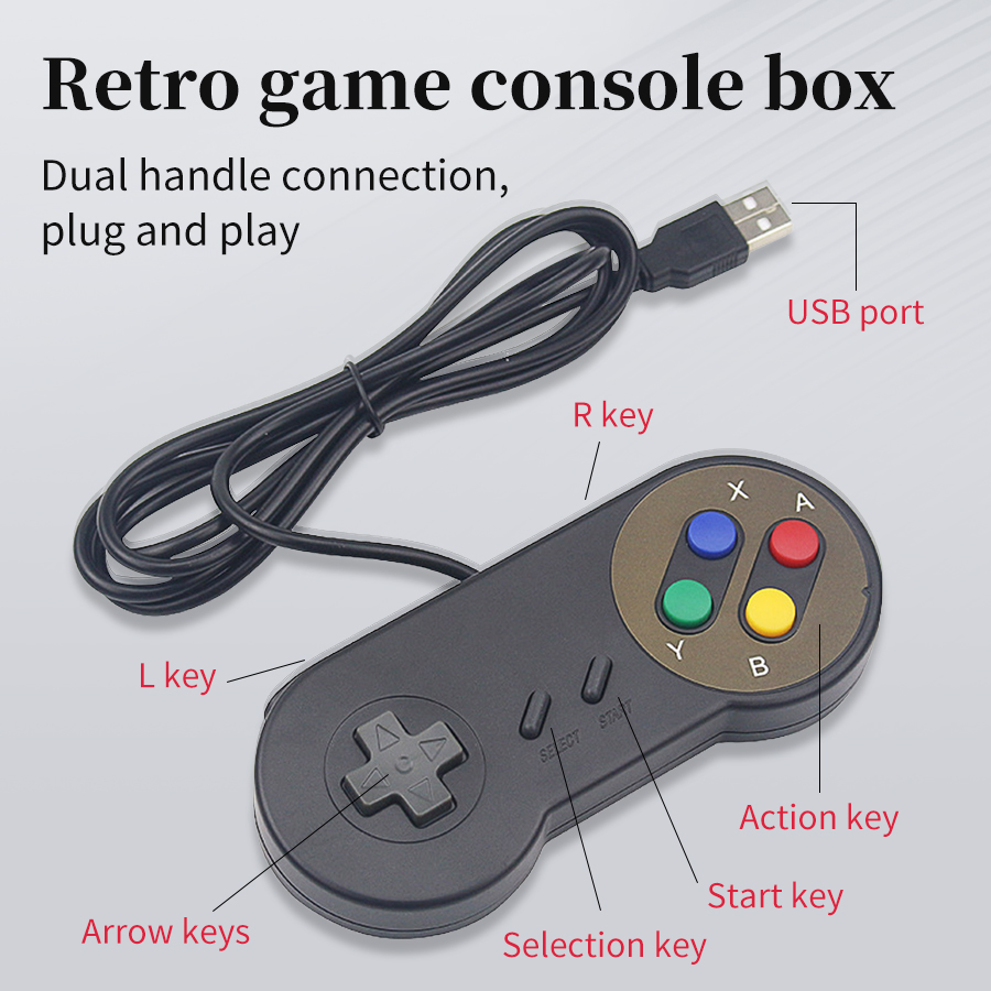 USB Wired Game Controller Retr - Retro Gaming On Windows 评论和价格