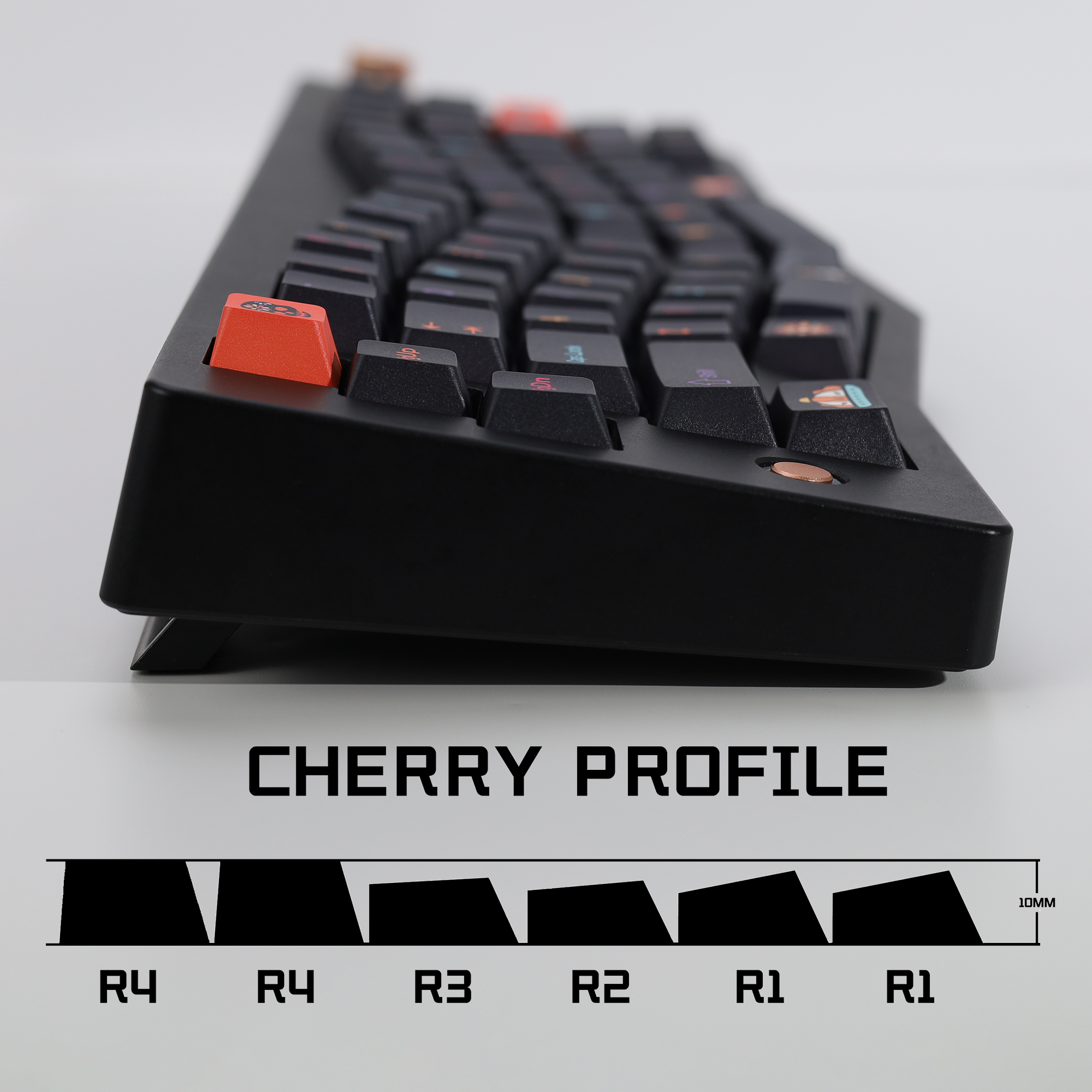 KBDiy Clone GMK Keycaps Retro  - Retro Gaming Keyboard 评论和价格