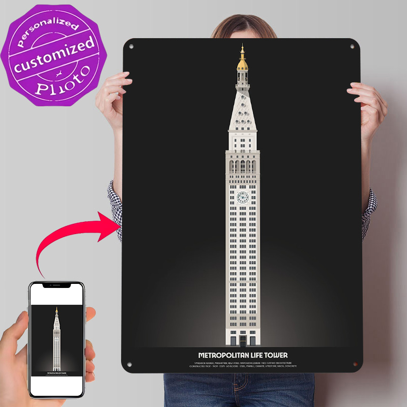 Metropolitan Life Tower Poster - Retro Gaming Life 评论和价格