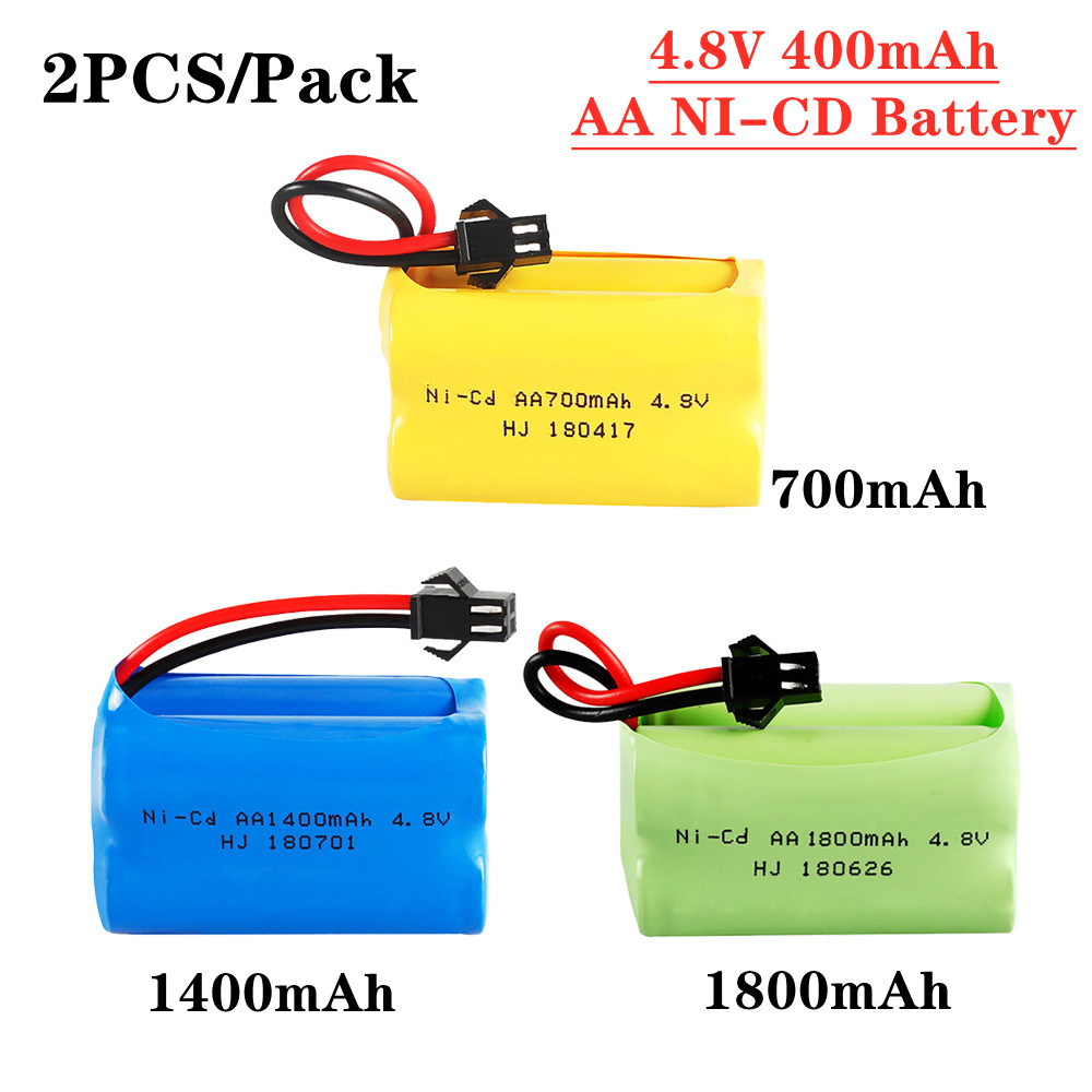 4.8v 700/1400/1800mah NiCd Bat - Rechargeable Battery Aa 评论和价格