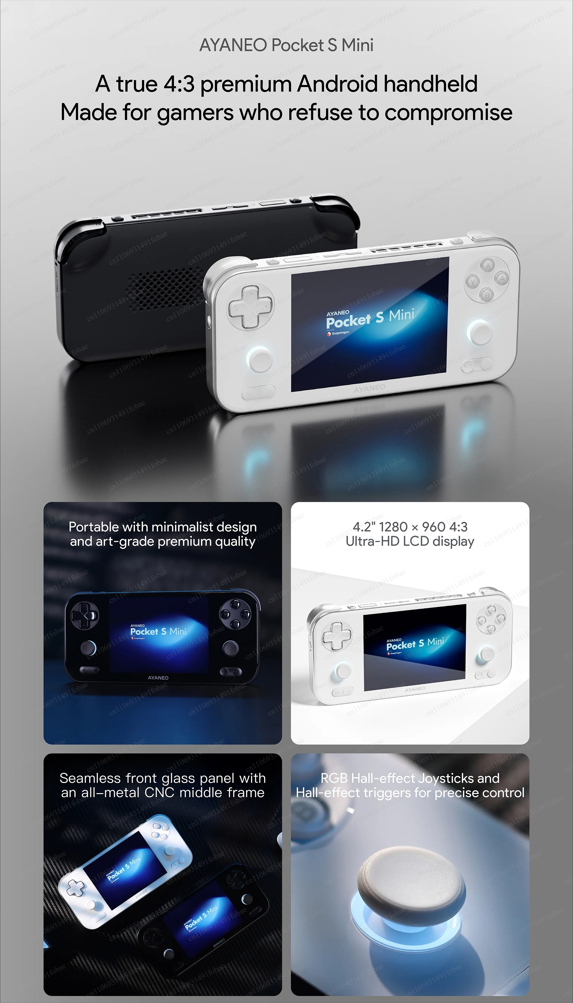 AYANEO Pocket S Mini Retro Han - Retro Gaming Games 评论和价格