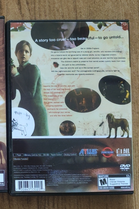 PS2 Role of Rose With Manual C - Retro Gaming For Tv 评论和价格