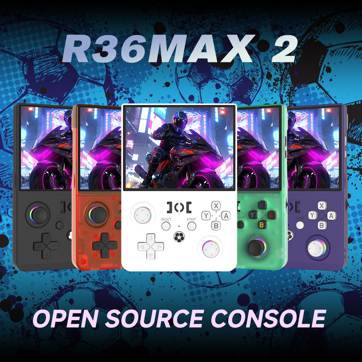 R36 Max2 Linux System Handheld - Retro Gaming Style 评论和价格