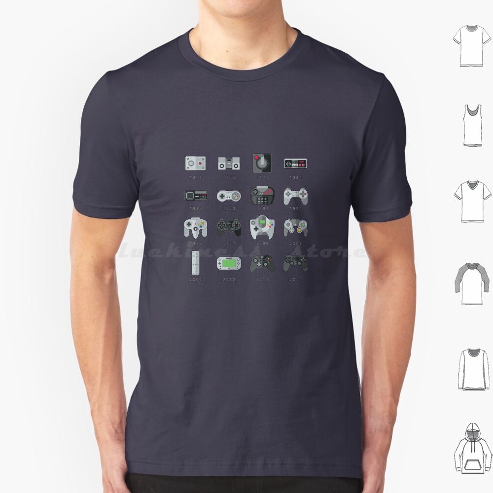 Geek Gaming Controllers T Shir - Retro Gaming Games 评论和价格