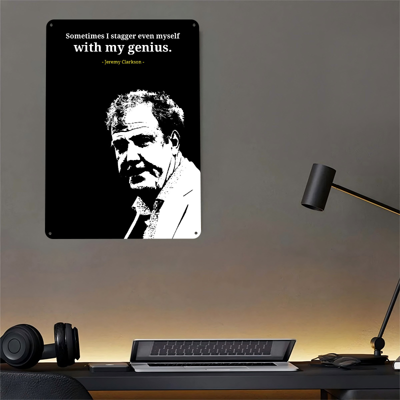 Jeremy Clarkson Quotes Tinplat - Retro Gaming Quotes 评论和价格