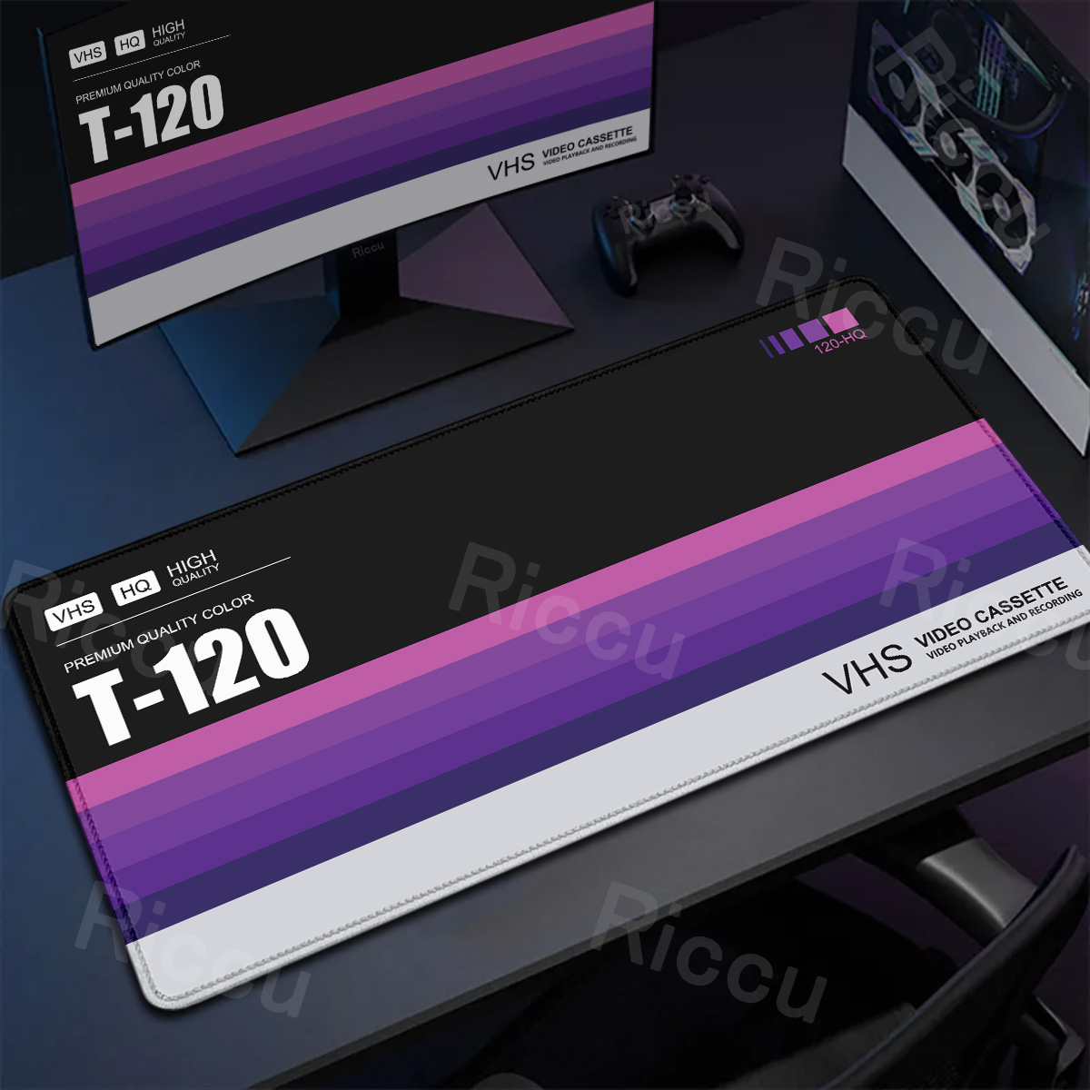 Retro VHS Style Mouse Pad Xxl  - Retro Gaming Style 评论和价格