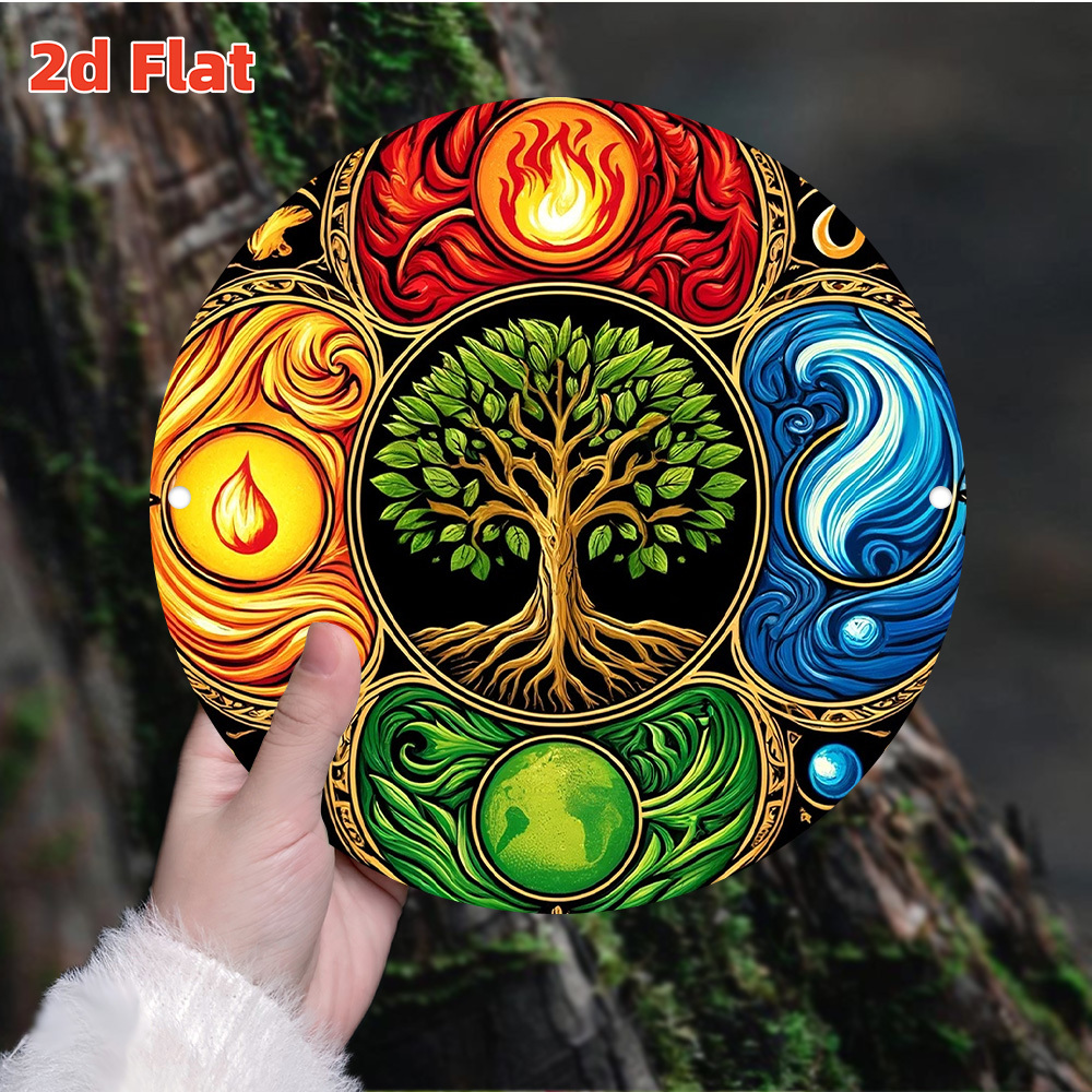 2D Flat, Four Elements Tree of - Retro Gaming Life 评论和价格