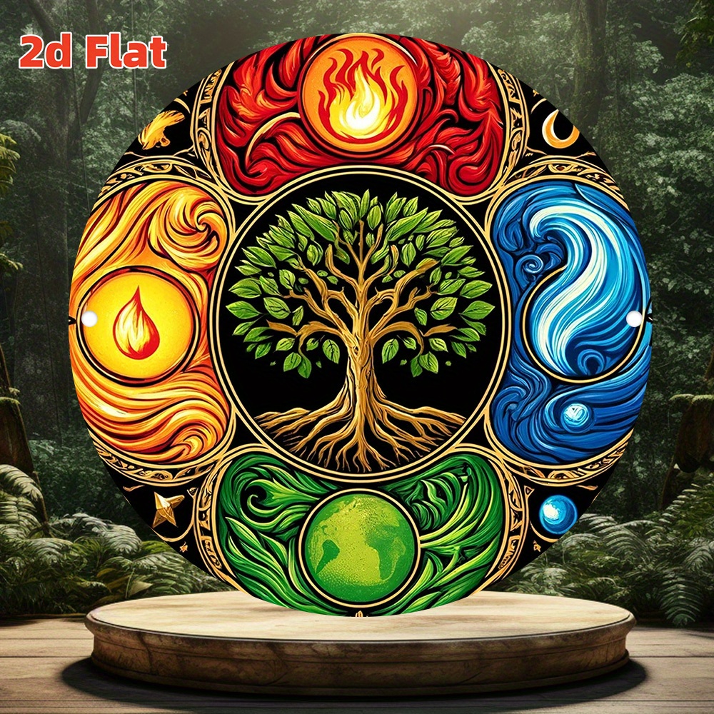2D Flat, Four Elements Tree of - Retro Gaming Life 评论和价格