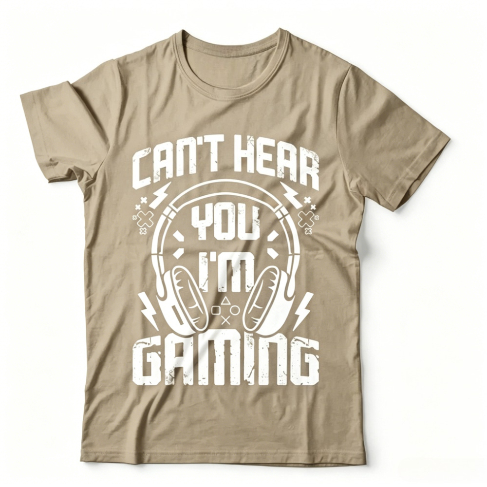 Can't Hear You I'm Gaming T-Sh - Retro Gaming Gifts For Men 评论和价格