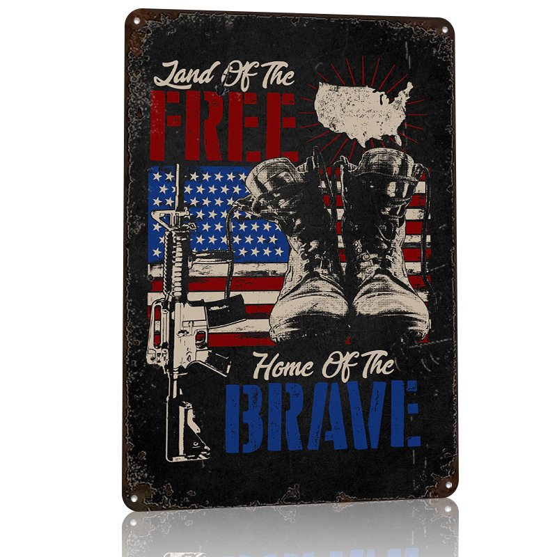 Veteran Military Quote Tinplat - Retro Gaming Quotes 评论和价格