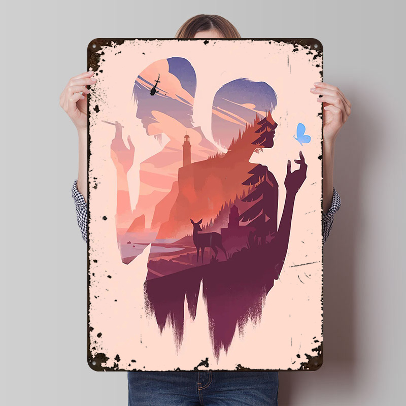 Life Is Strange Silhouettes Me - Retro Gaming Life 评论和价格