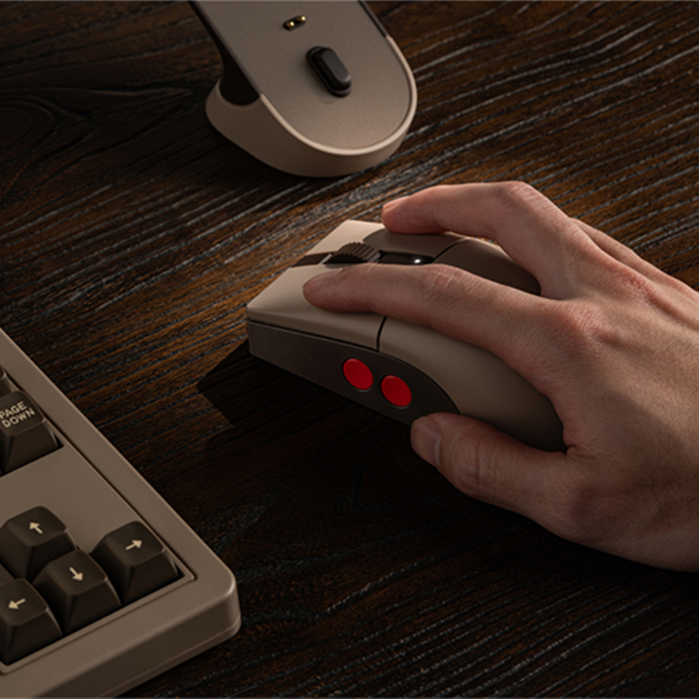 8BitDo Retro R8 Mouse - C64 Ed - Retro Gaming Style 评论和价格