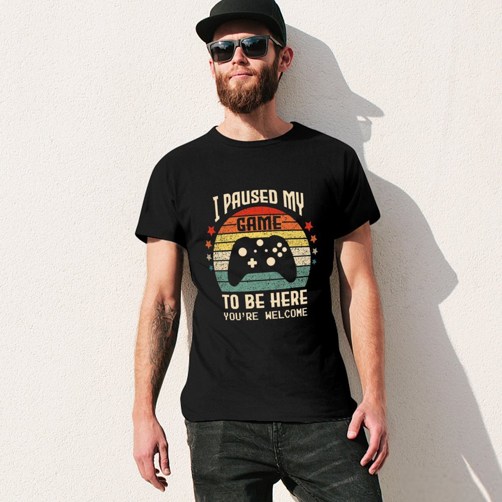 I Paused My Game to Be Here Ga - Retro Gaming Gifts For Men 评论和价格