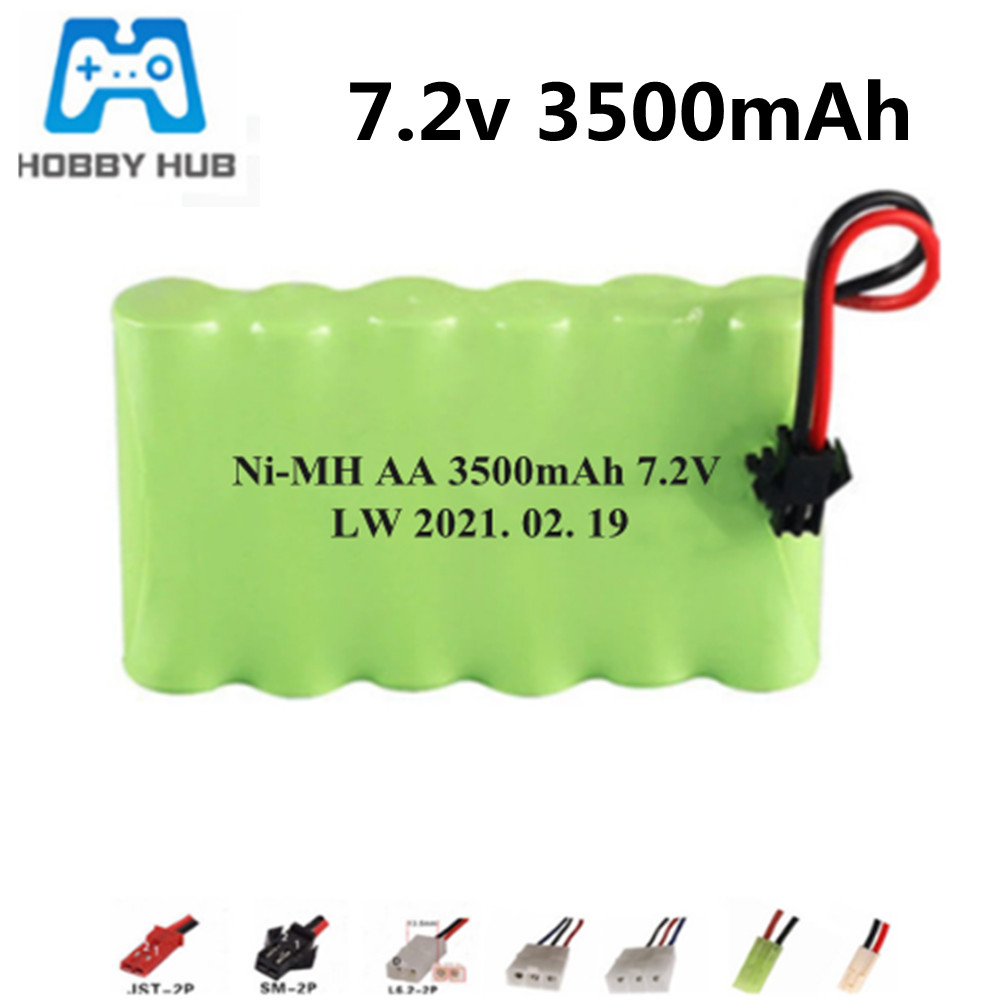 7.2v 3500mah AA NI-MH recharge - Rechargeable Battery Aa 评论和价格