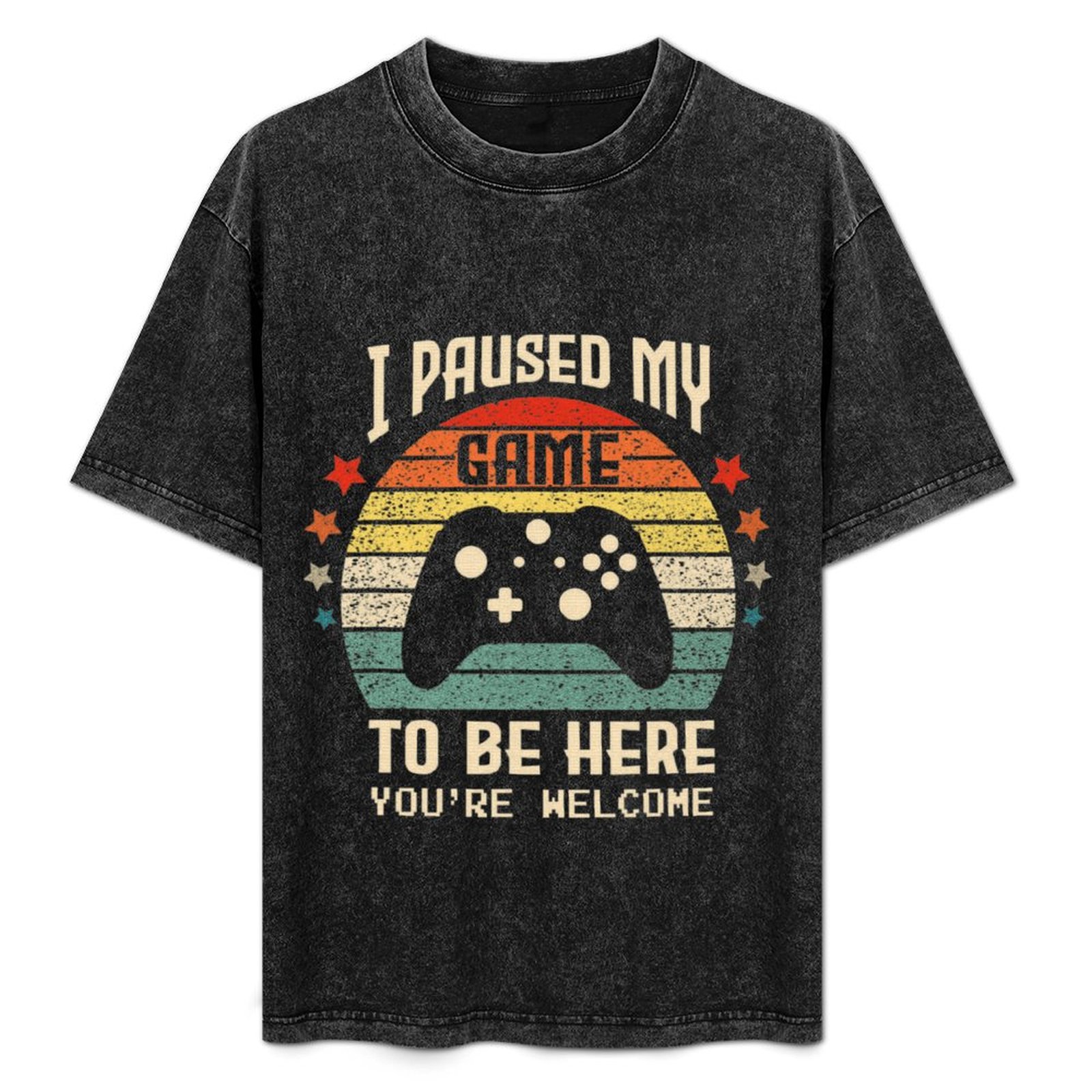 I Paused My Game to Be Here Ga - Retro Gaming Gifts For Men 评论和价格