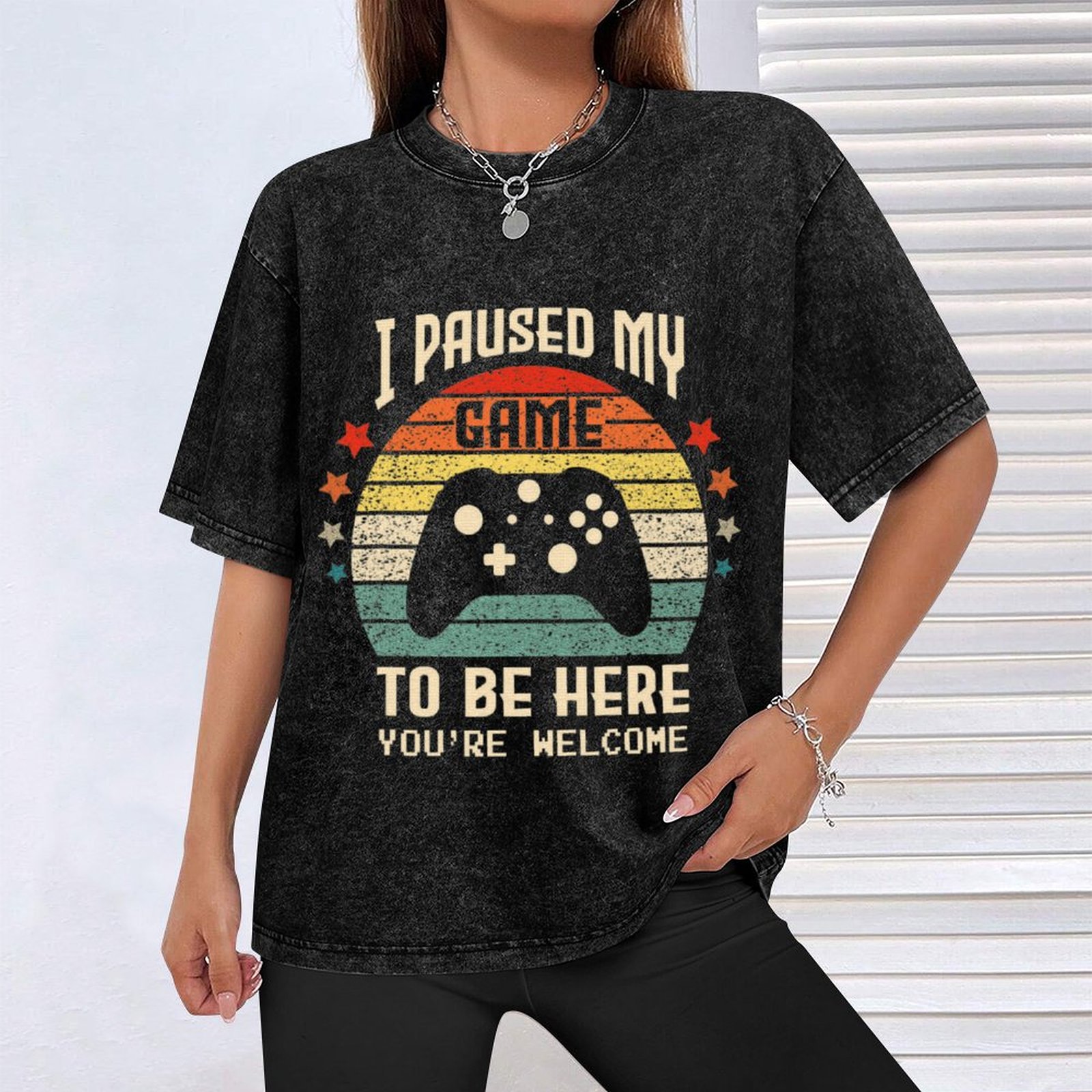 I Paused My Game to Be Here Ga - Retro Gaming Gifts For Men 评论和价格