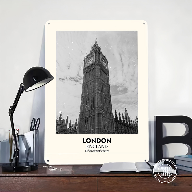 London Big Ben Printed Poster  - Retro Gaming In London 评论和价格