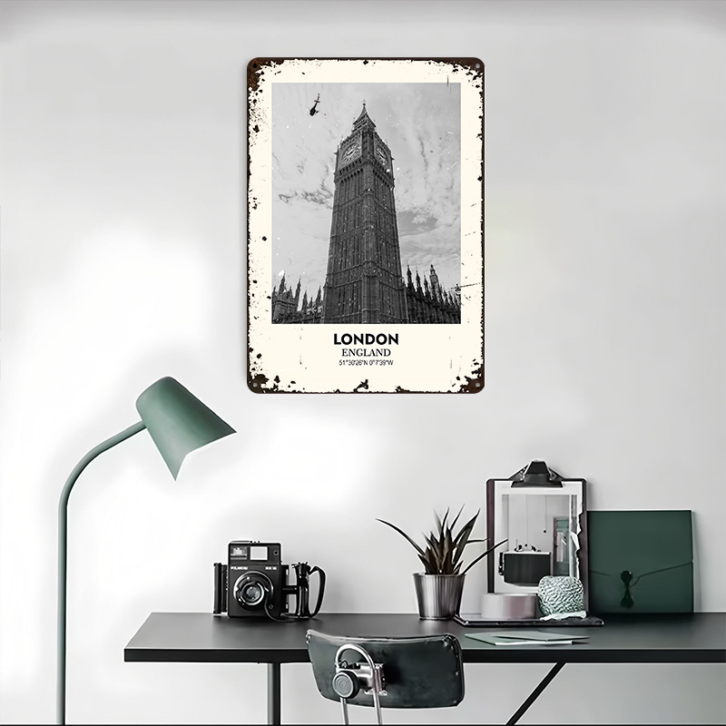 London Big Ben Printed Poster  - Retro Gaming In London 评论和价格