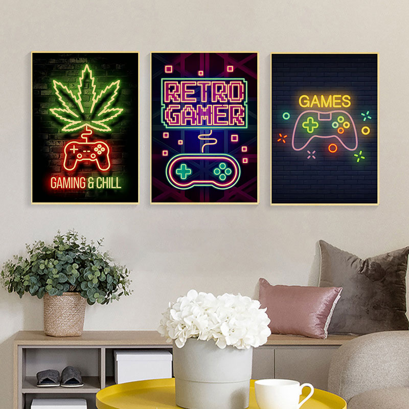 Gaming Posters Game Retro Kraf - Retro Gaming Life 评论和价格
