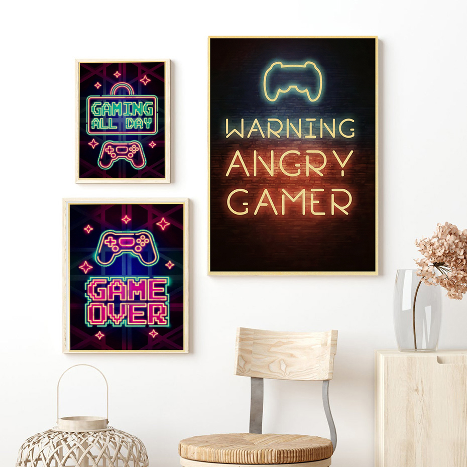 Gaming Posters Game Retro Kraf - Retro Gaming Life 评论和价格