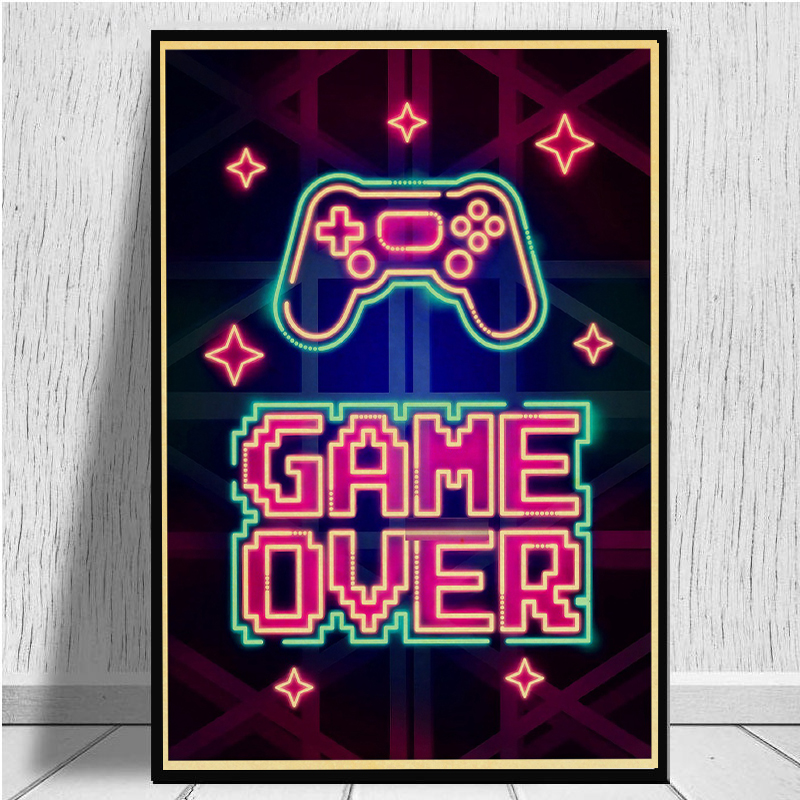 Gaming Posters Game Retro Kraf - Retro Gaming Life 评论和价格