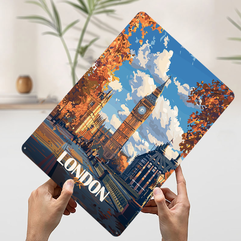 London Big Ben Printed Poster  - Retro Gaming In London 评论和价格