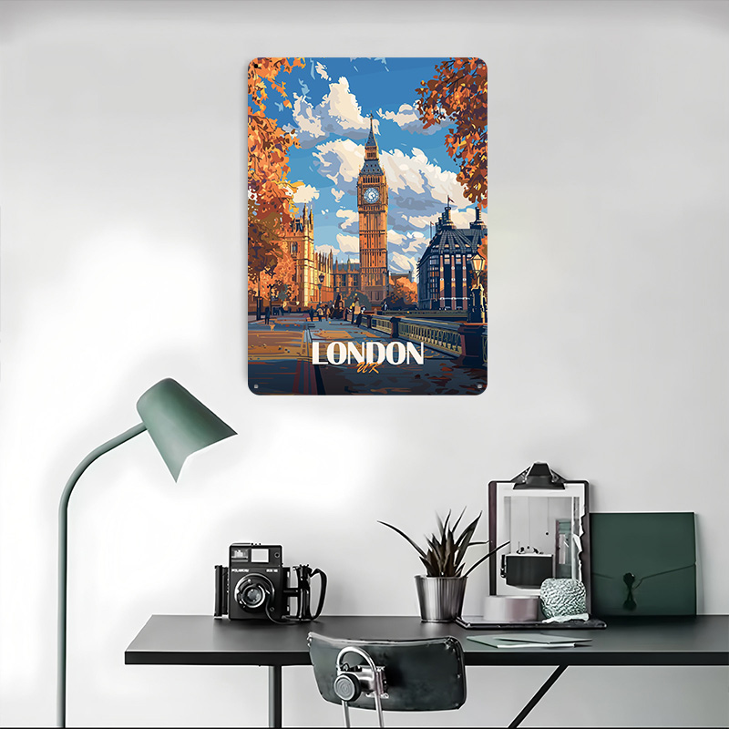 London Big Ben Printed Poster  - Retro Gaming In London 评论和价格