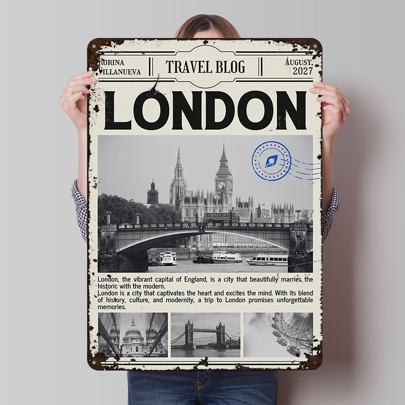 London Travel Printed Poster C - Retro Gaming In London 评论和价格