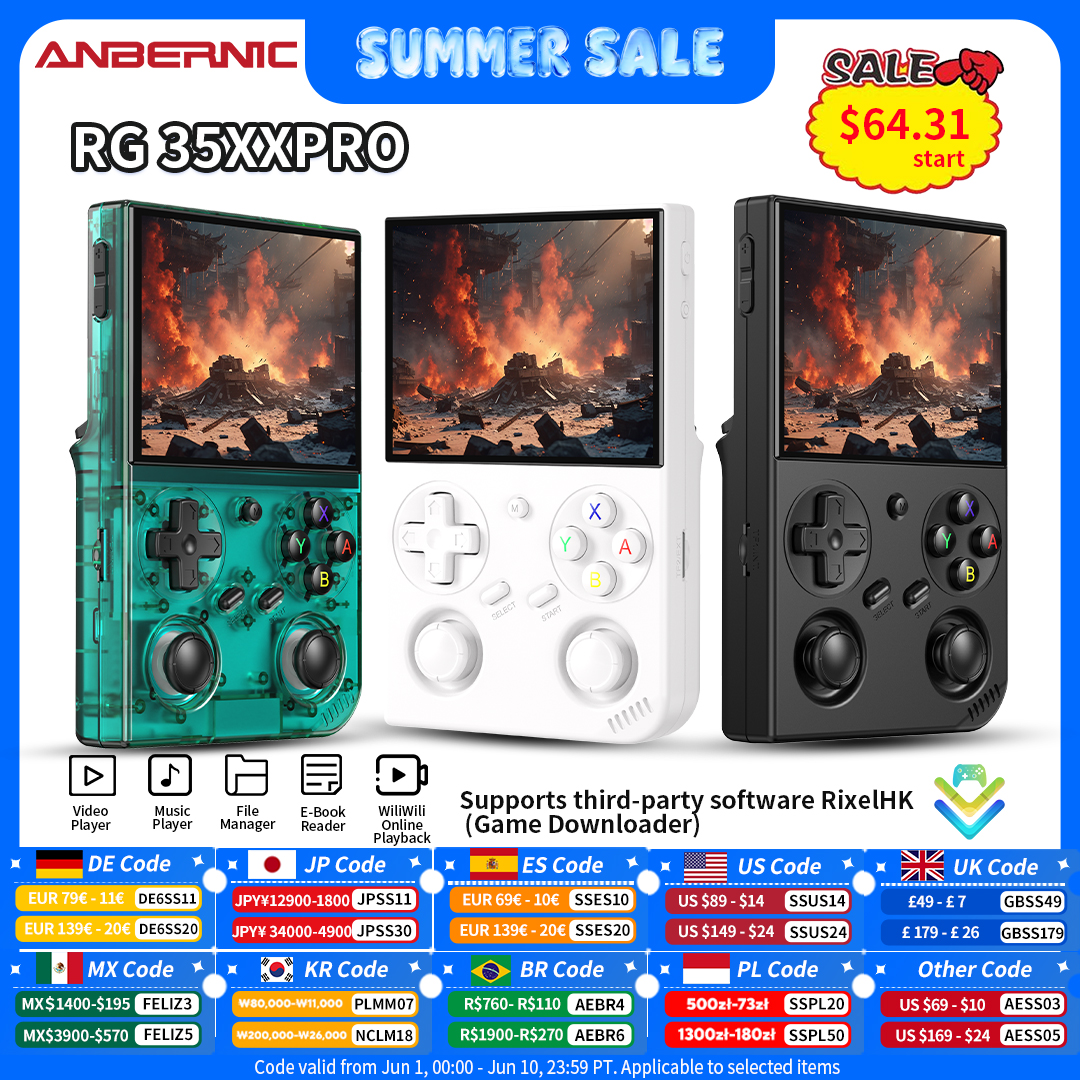Anbernic RG 35XXPro Retro Hand - Retro Gaming For Tv 评论和价格