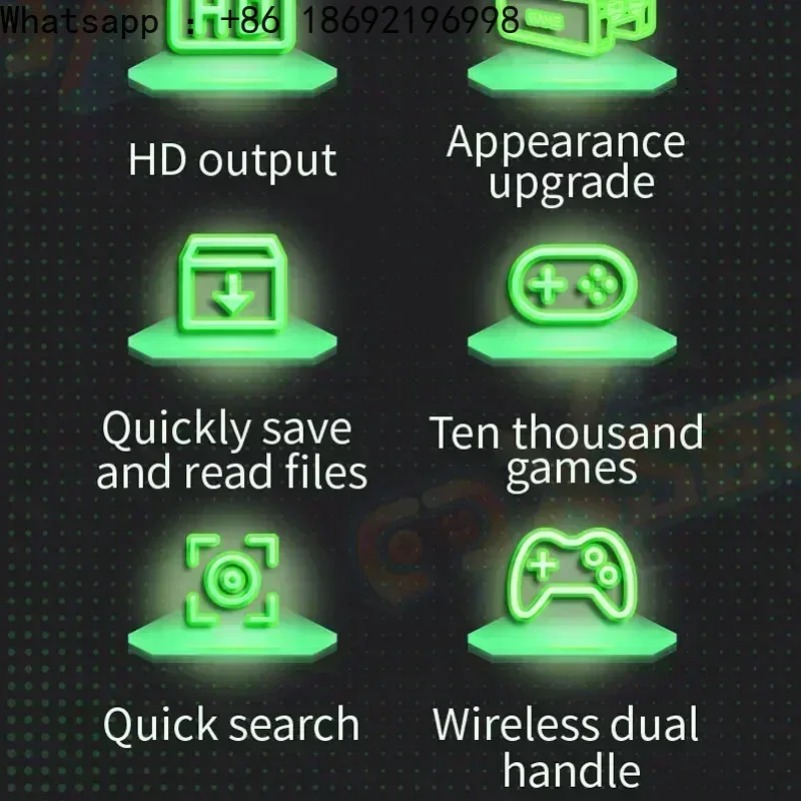 Retro U99 PRO Game Console 500 - Retro Gaming Games 评论和价格