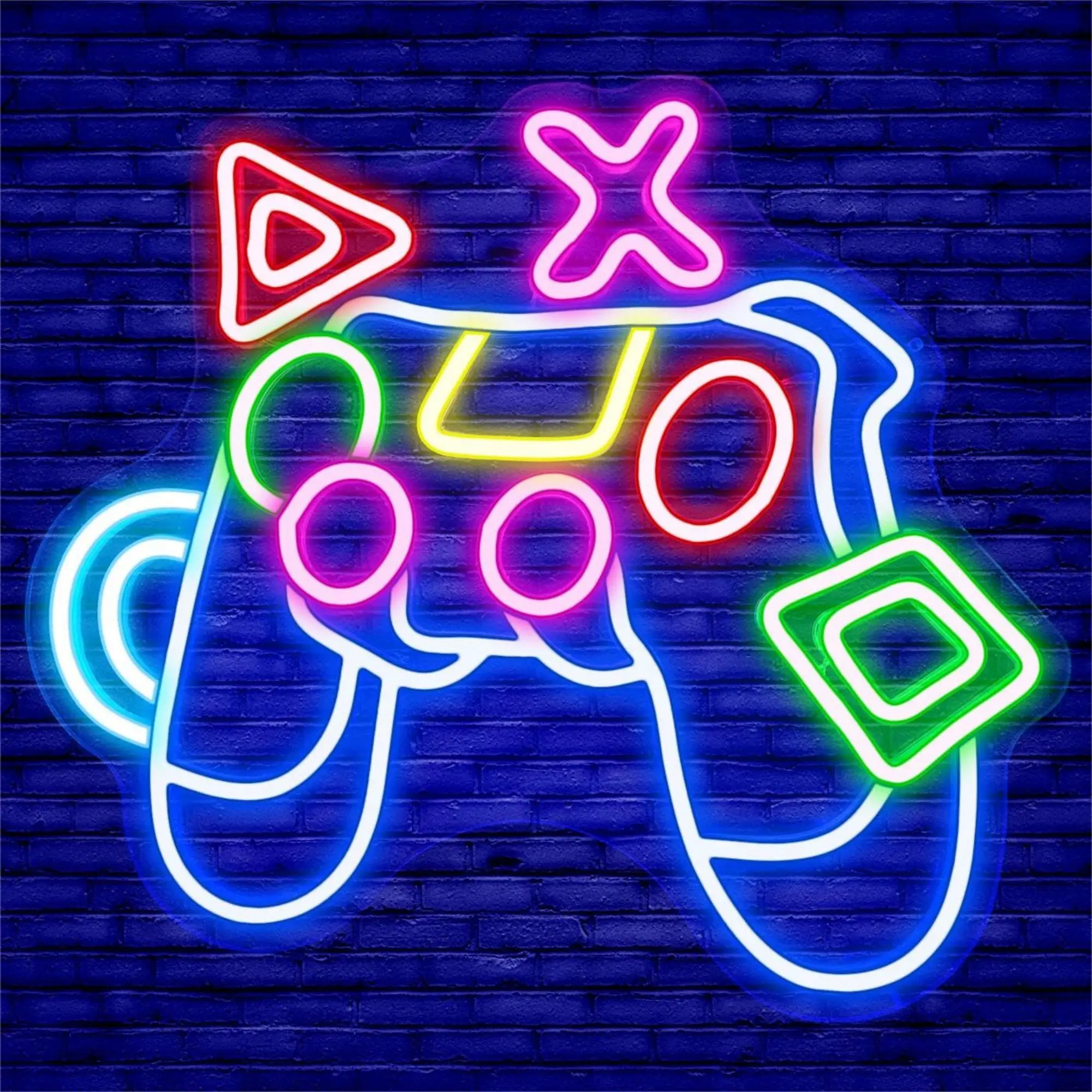 Game Controller LED Neon Light - Retro Gaming Gifts For Men 评论和价格