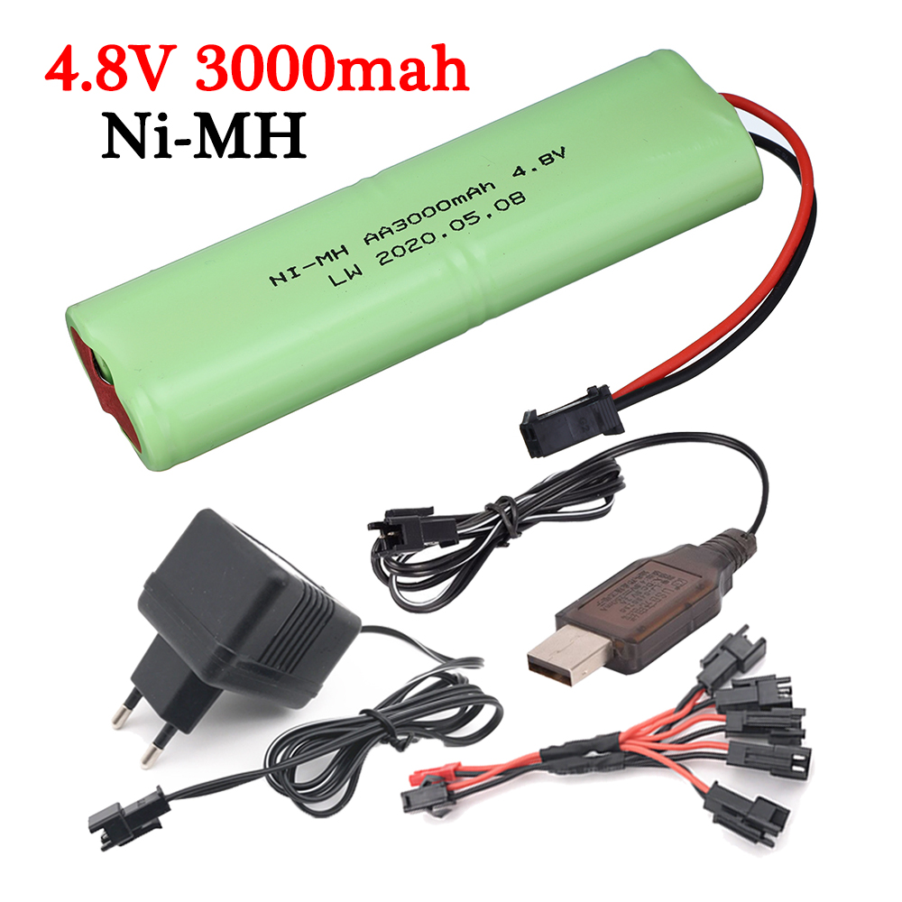 4.8v 3000mah NiMH Battery + 4. - Rechargeable Battery Aa 评论和价格